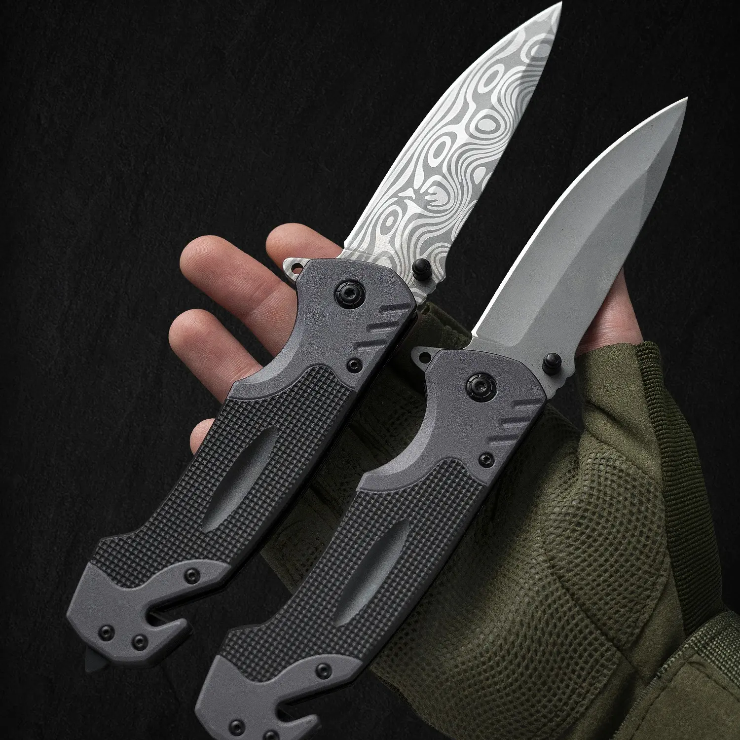 Multifunctional folding knife stainless steel knife light fruit knife high hardness outdoor EDC Christmas gift Survival Equipment Emergency Survival Tool