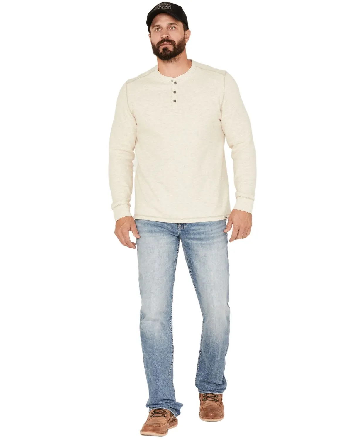 Moonshine Spirit Men's Fire Water Wash Decker Slim Straight Stretch Denim Jeans - Msho22j54-Mdw