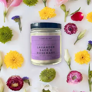 Enchanted Garden Spell 100% soy wax Candle ( 9 oz )