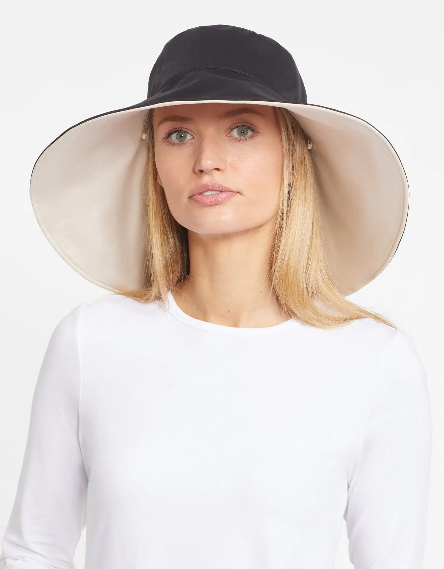 Women's Adjustable Sunscreen Hat - UPF 50+ UV Protection, Front 5" Shapeable Wired Brim, Back Coverage, Beach Hat for Hiking, Camping (Sun Protection Sports & Outdoor Accessory)
