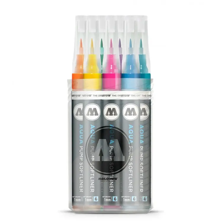 Molotow Grafx Aqua Ink Pump Softliner Main Kit 1