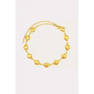 Strawberry Link Charm Necklace