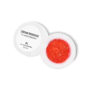 Cream Remover for Eyelash Extensions 0.5 oz / 15 ml Makeup Cleansing Balm by Laura Martinez FDA & MoCRA Approved