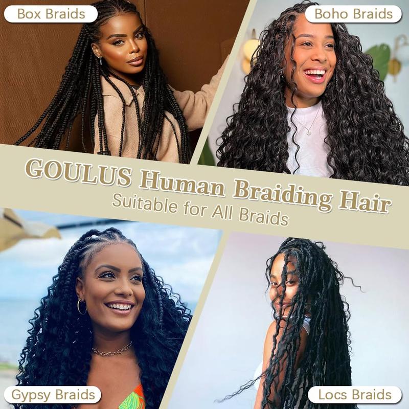 GK Human Braiding Hair100g Body Wave Bulk Human Hair for Braiding No Weft Brazilian Virgin Curly Human Hair Extensions for Boho Braids (18 Inch) GK Human Braiding Hair100g Body Wave Bulk Human Hair for Braiding No Weft Brazilian Virgin Curly Human Hair Extensions for Boho Braids (18 Inch)