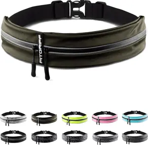 FlexRun Pro Running Belt - Secure Phone & Essentials Pouch