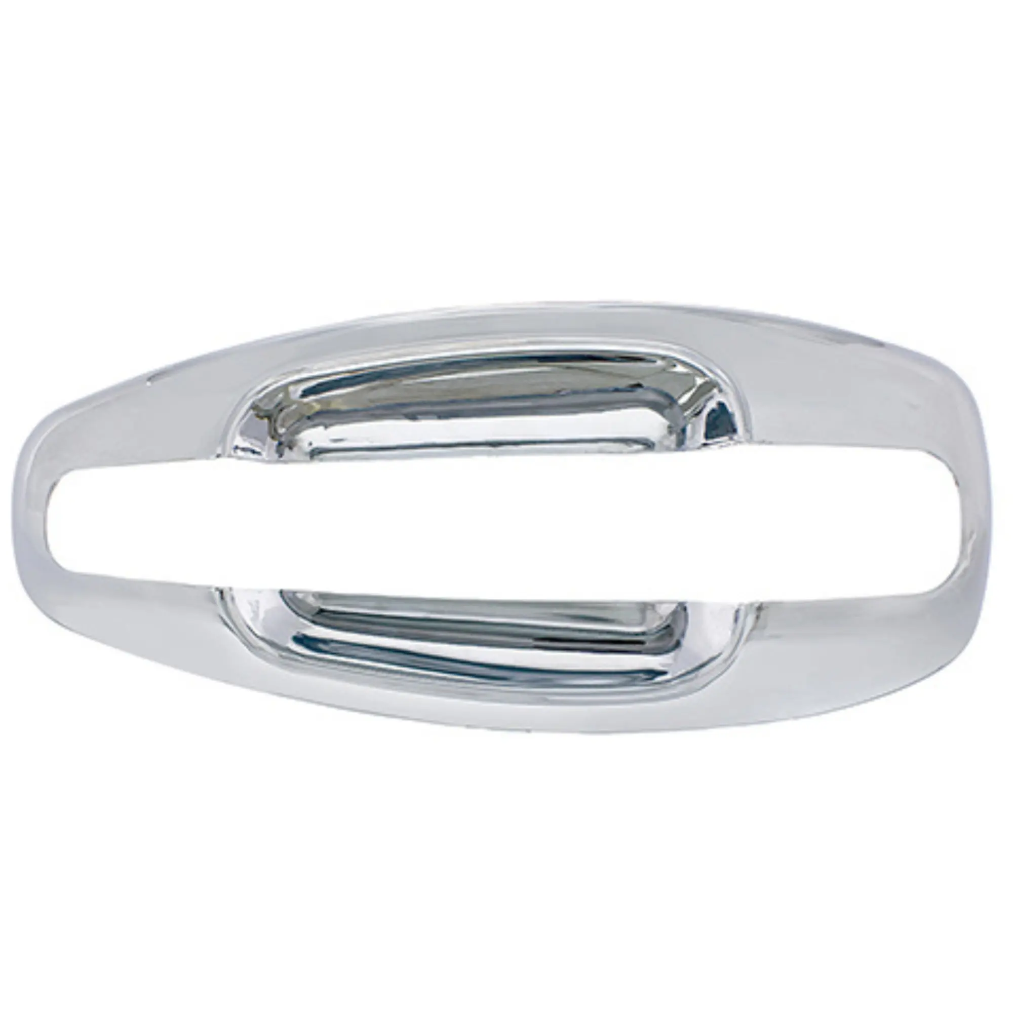 United Pacific Chrome Exterior Door Handle Cover, Fit for Kenworth Vehicles, OEM-Spec Mirror-Compatible Accessory