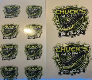 4x7 Page Custom Stickers