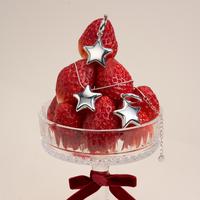 Silver Set Star Earring+Star Necklace