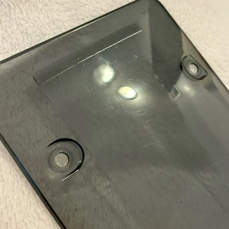 Clear Black Plate film