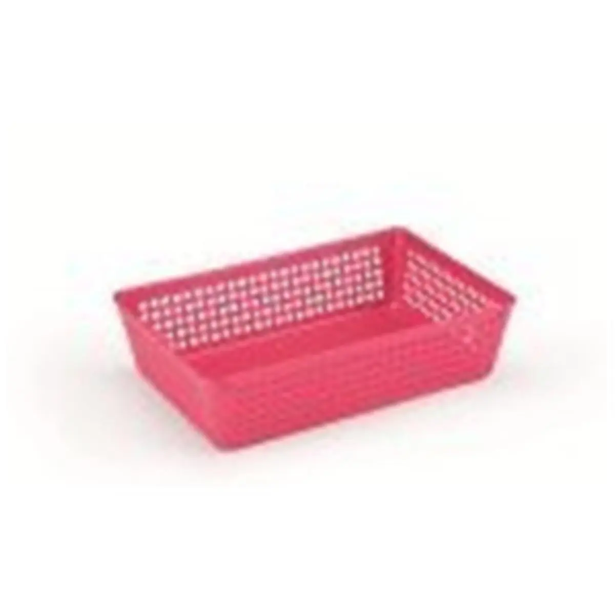YBM Home 1182-12 Plastic Storage Organizer Basket Set, Home Supplies for Closet, Shelf Organization