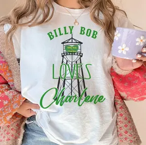 [Sale off up to 50%] Billy Bob Loves Charlene Shirt, Water Tower Shirt, 90’s Country Music Shirt, Country Music T-Shirt