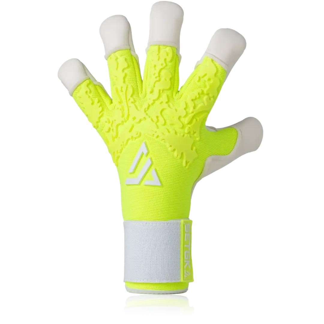 Soccer Goalkeeper Gloves - SETGK Zenith I (Neon Yellow)