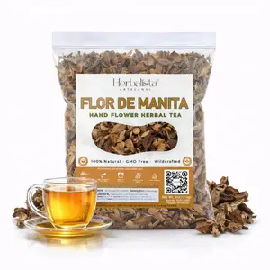 Flor de Manita Herbal Tea (Hand Flower) – Premium Loose Leaf Botanical Infusion – 4 oz (113 g) Traditional Mexican Herb – 100% Natural, Vegan, Non-GMO, Caffeine-Free