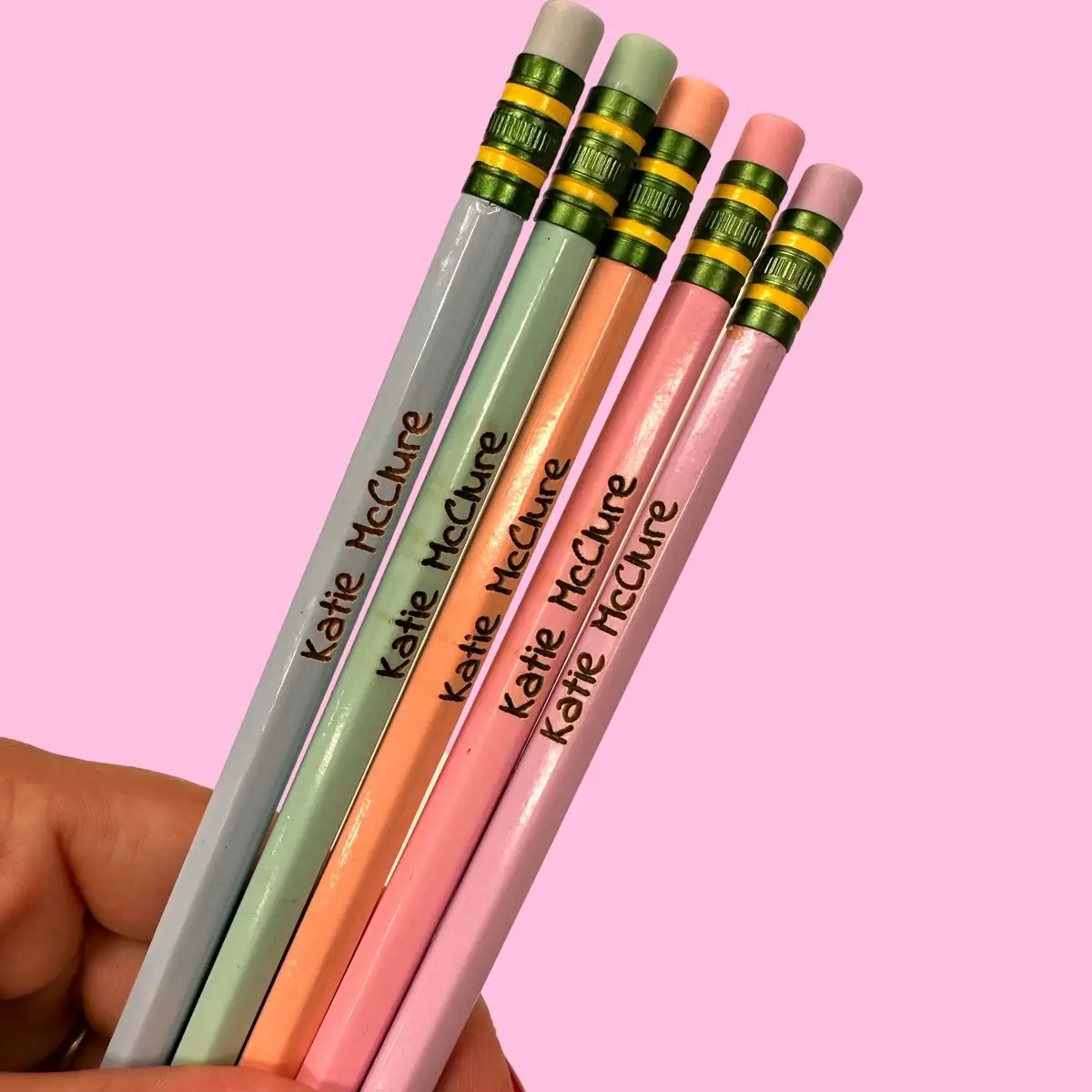 Personalized Number 2 Pencils