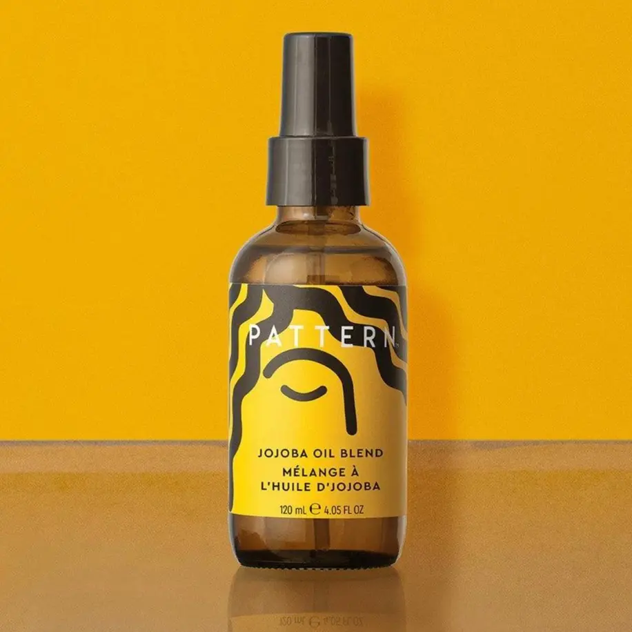 PATTERN Beauty Jojoba Oil Blend | Lightweight, Non-Greasy Anti-Breakage Oil for Curly Hair, 4 fl oz
