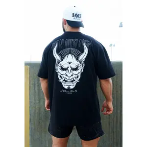 Oni Mask Oversized Tee