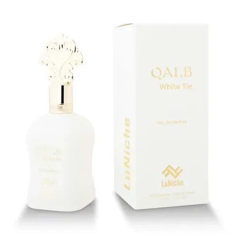Qalb White Tie By LuNiche 3.4 EDP Sp Unisex 100ml Long Lasting Fragrance for  Women