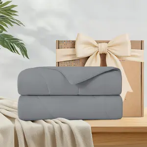 Cold Touch Fabric Absorbs Body Heat Double-Sided Cool Design Soft Fluffy Comforter for Night Sweats Hot Sleeper Christmas Gift OEKO-TEX Certified Eco-Friendly Materials