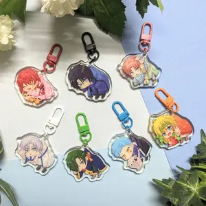 Yona Of The Dawn Keychains, Akatsuki No Yona, Dragons Keychain, Yona, Hak, Jae Ha, Shin A, Kija, Zeno, Yoon Anime Acrylic Charms, Kawaii Anime Lovers