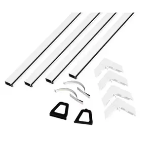 Phifer Wire 5060001 36 x 36 in. Aluminum Screen Frame Kit, White - Pack of 6