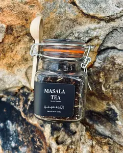 Gourmet Masala Tea - 4 oz. | Handcrafted, Authentic Indian Chai blend, Soothing and Delicious!…