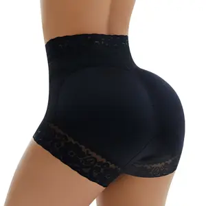 GQF Lace Boyshorts Panties for Women 026-A Women's Comfort Boosting Belly-Control Anti Chafing Underwear with Lace Detail and Slip Design - Halter