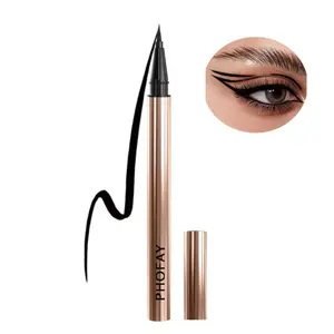 PHOFAY 20s Quick Dry Waterproof Eyeliner - No Smudge or Smear All Day, Sweat-proof Long-lasting Precision Eye Liner Pen, Ultra-Sharp Black Ink for Flawless Makeup, Gift for Her