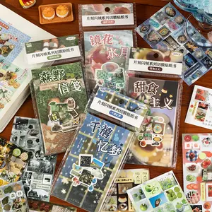 20 Pages Sticker Book for scrapbooking and deco