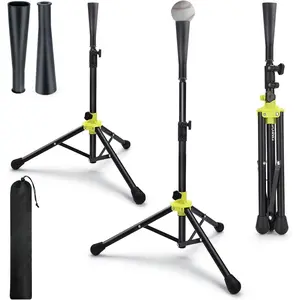 Heavy Duty Baseball and Softball Portable Travel Batting Tee.Adjustable Height|Portable|Collapsible. Baseball Hitting Tee for Any  Player Practice