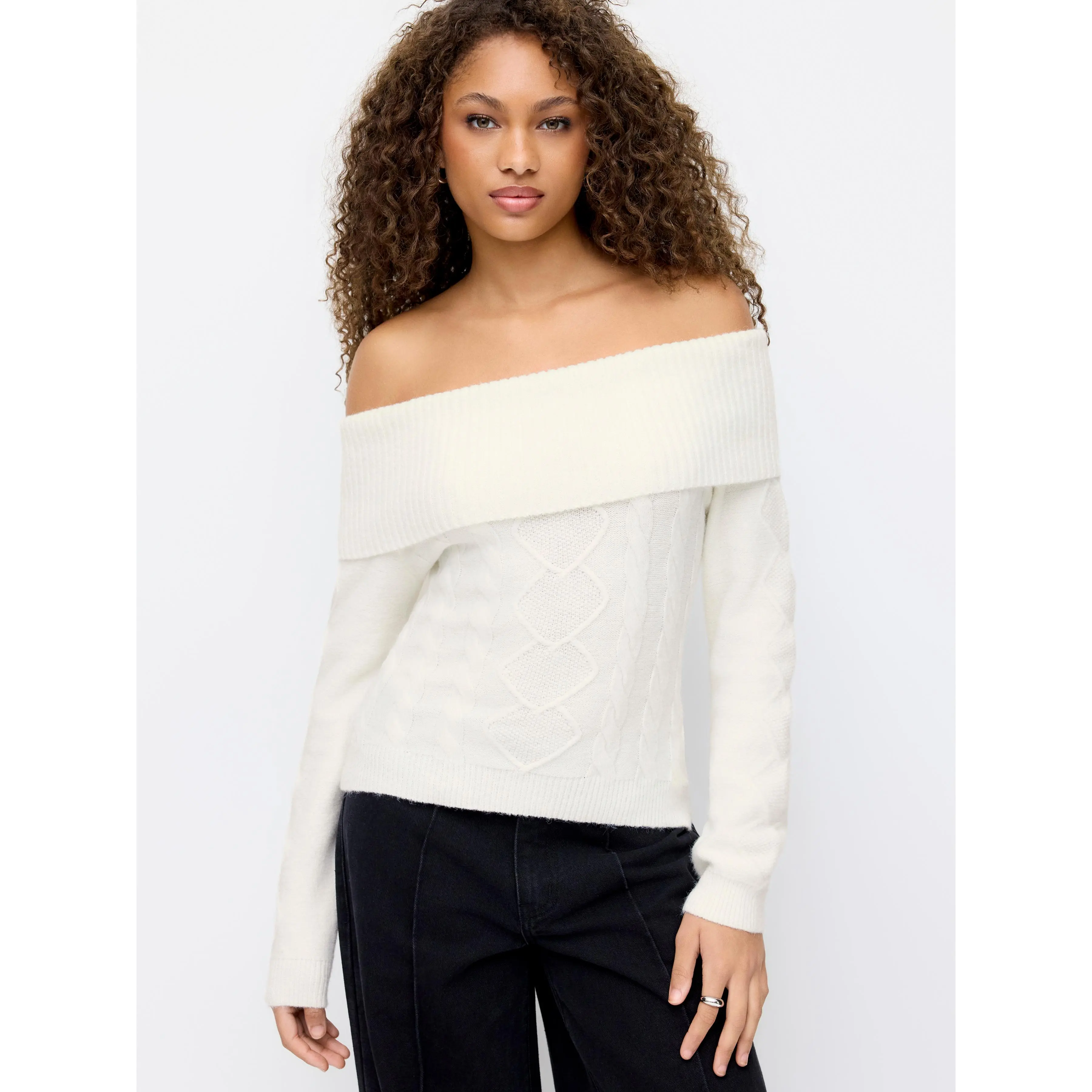off shoulder sweater cider - TikTok Shop off shoulder sweater cider - TikTok Shop