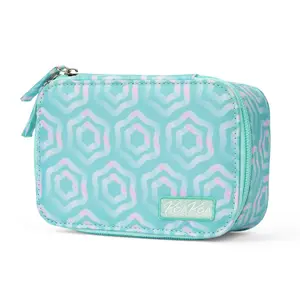 Turtle Shell Print Jewelry Case