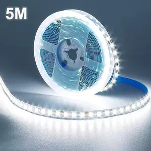 (Inventory Clearance Event)Led Strip Lights 5V USB 6.56ft/2m 640 LEDs Touch stepless Dimmable USB COB LED Strip Light 6000K White 10W Flexible 5v led Lights for Bedroom Kitchen,DIY Lighting Room Decor tv led Lights