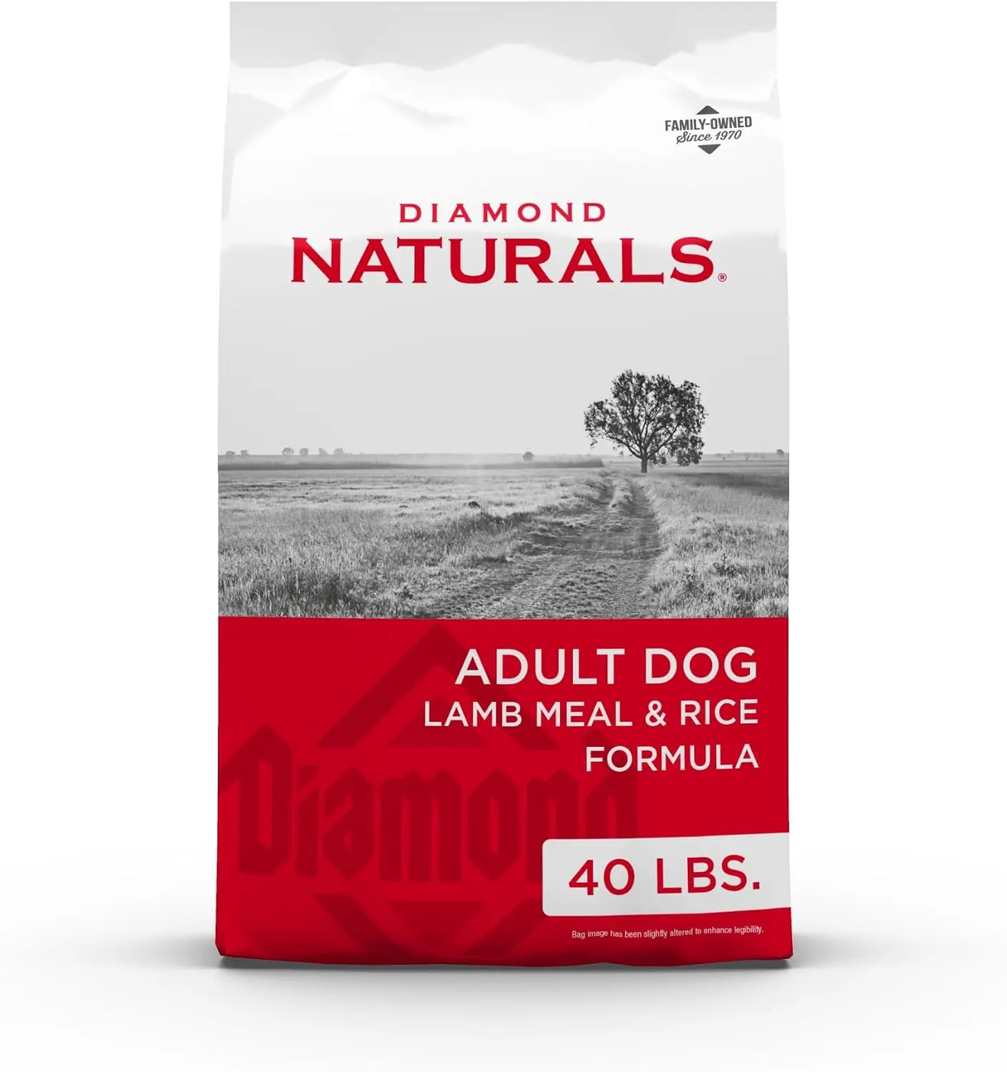 Diamond Naturals Adult Dry Dog Food Lamb Meal and Rice Formula Made with Quality Lamb Protein, Probiotics and Essential Nutrients to Support Balanced and Overall Health 40Lb