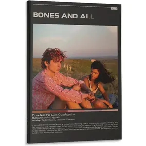 Bones & All Movie Poster 5 Wall Art Decor Print Picture Paintings for Living Room Bedroom Decoration 08x12inch(20x30cm) Frame-style