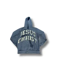 Jesus Christ Zip Up Hoodie