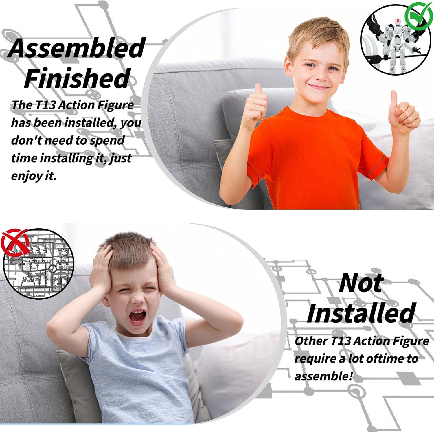 New: Tekken T13, Assembled and Ready-to-Play 3D Printed Multi-Jointed Movable Action Figure, Poseable Desktop Decor Model for Game Lovers (Complete Set of 13 Figures)