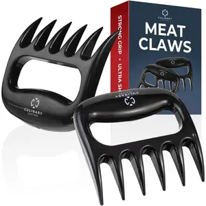 Black meat shredder claws bear claws for shredding meat claws for pulled pork chicken shredder tool perfect for bbq gifts