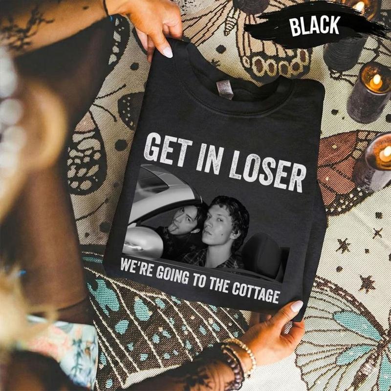 Get In Loser We're Going To The Cottage, Heated Rivalry Inspired Shirt, T-Shirt, Gildan Tshirt,