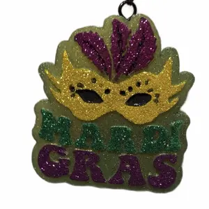 Mardi Gras Car Freshie