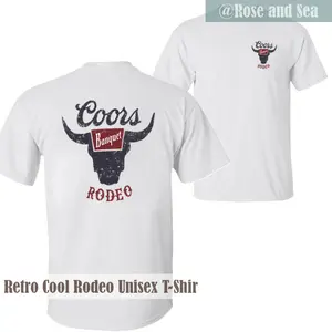 Retro Cool Rodeo Unisex T-Shir, Gildan Unisex Tee For Him, For Her, Gifts for Him, Vintage 2000s Graphic Western Shirt, Retro Western Rodeo Fashion Shirt, Street Influence, Trendy Edge
