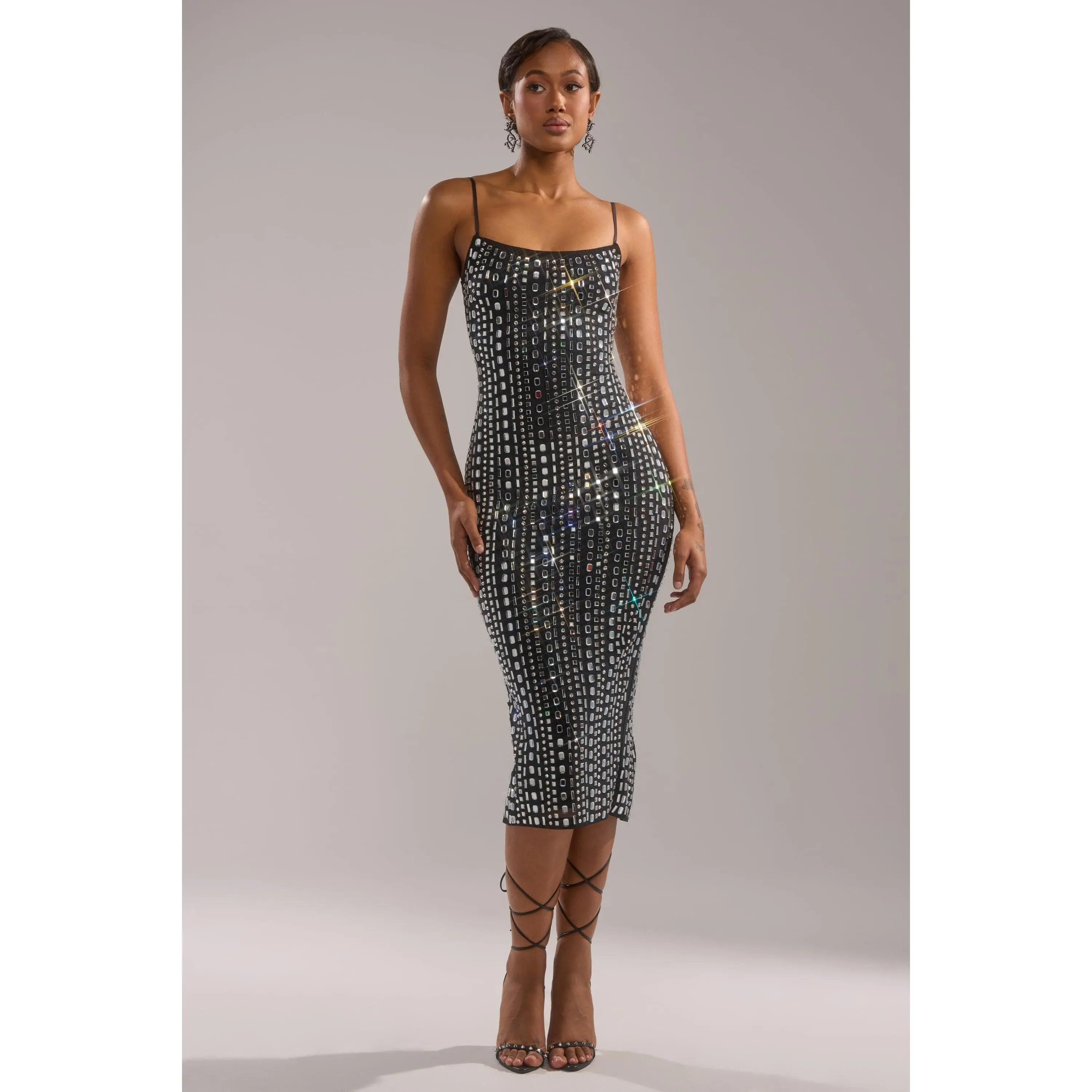 GIA RHINESTONE MAXI DRESS - TikTok Shop