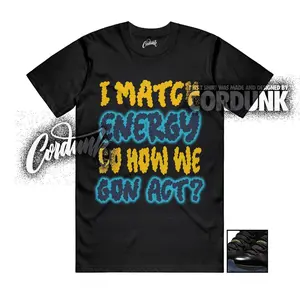 Unisex T-shirt To Match Sneakers Jordan 11 Retro Gamma - MATCH. 100% Cotton for Casual Wear. Comfortable Summer Unisex T-Shirt to match Jordan Sneaker. Streetwear Style. urban outfitters