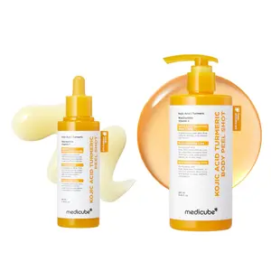 [Medicube] Peel Shot with Kojic Acid and Turmeric | Gentle Body Brightening & Exfoliating Serum with BHA, LHA & PHA for Dead Skin Cells, Uneven Looking Skin & Excess Sebum