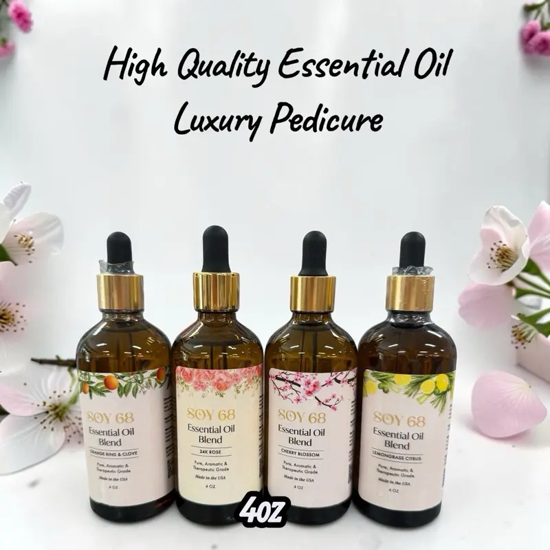 Premium Essential Oil for Luxury Pedicure Massage - 4oz bottle