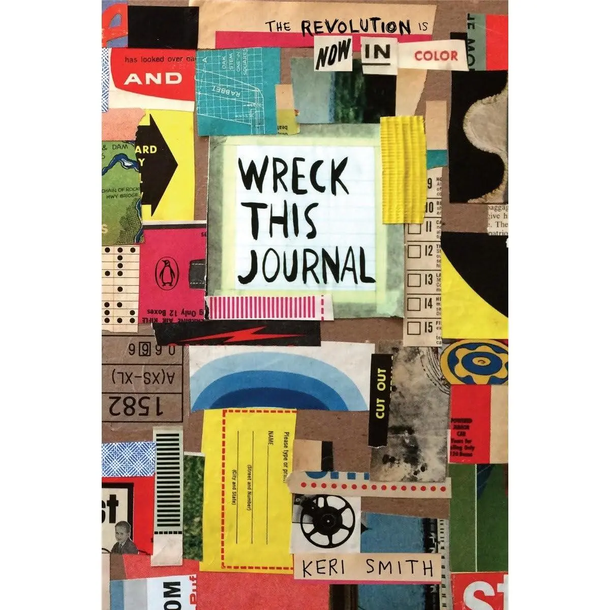 Wreck This Journal - Guided Interactive Notebook, Color Version, Journaling & Painting Notebook (Lifestyle & Hobbies, Crafts & DIY Book)