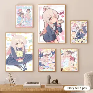 Anime O-Onimai Im Now Your Sister Poster HD Sticky Waterproof Wall Art | High Quality Print Aesthetic Home Living Bedroom Bathroom hallway Decor Trendy Room Decoration | Multiple Size Options Available