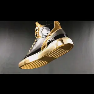 Black Gold Special Edition Shoes Trainer Runner Sneaker Casual