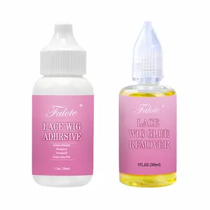 Wig Glue for Front Lace Wig Waterproof Super Hold Hair Glue for Weave, Invisible Hair Bonding Glue, Lace Wig Adhesive, Lace Wig Glue Remover