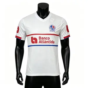 2526 CD Olimpia Home White Short Sleeve Top Football Soccer Jersey Liga Honduras