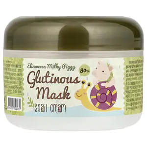 Elizavecca Glutinous Mask Snail Cream, 3.53 oz (100 g)